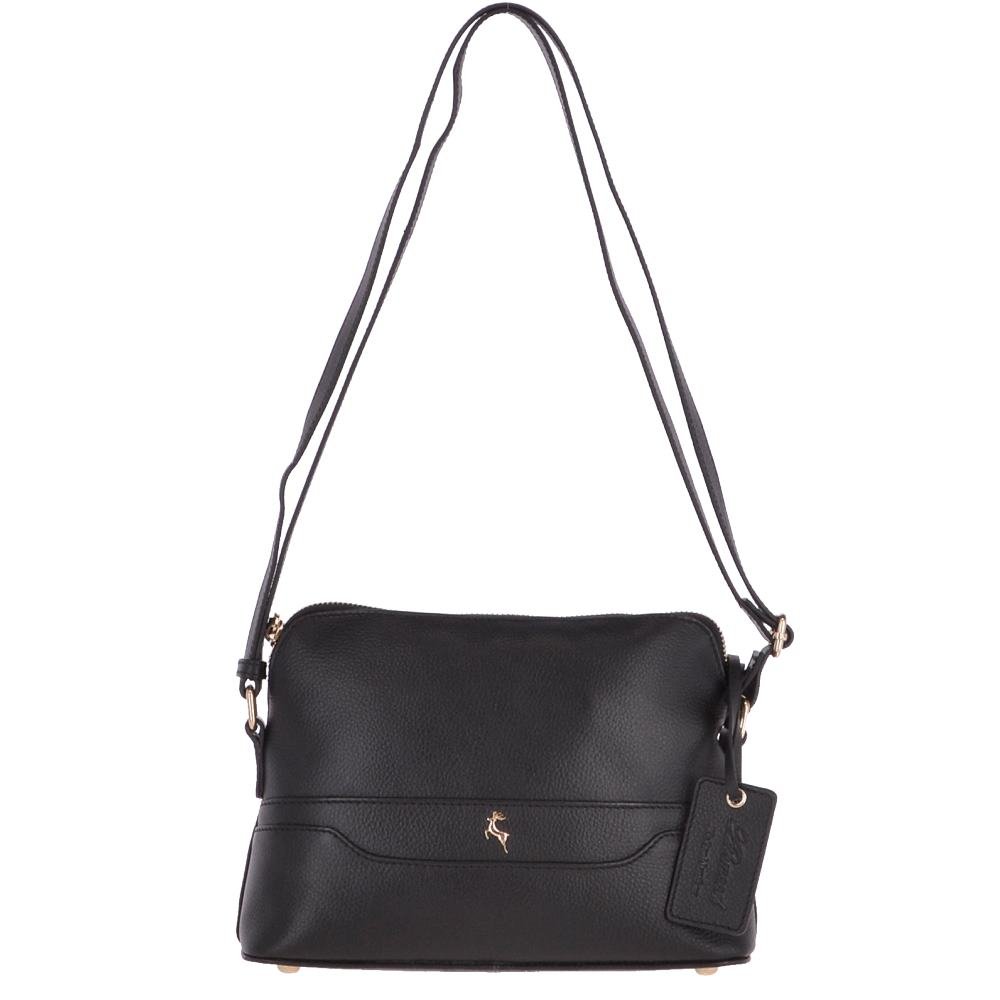 Ashwood Womens Mini Leather Shoulder Bag Black - 17028