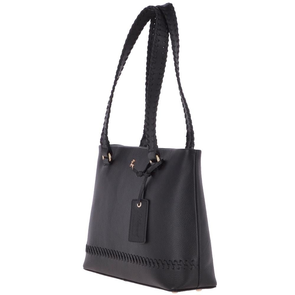 Womens Black Leather Handbags Uk
