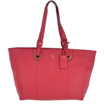 Ashwood Womens Large Leather Zip Top Shopper Bag: 60252