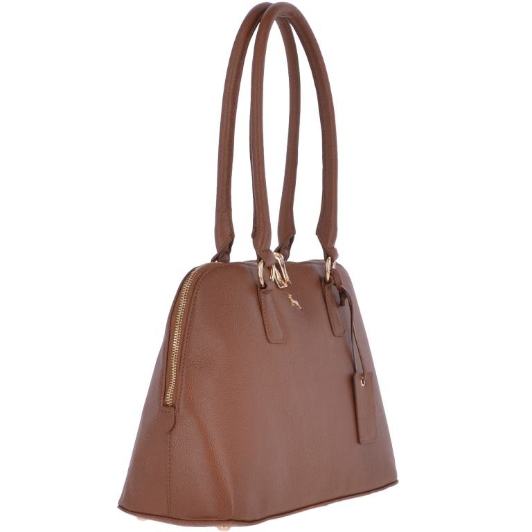 Ashwood Womens Long Handle Leather Work Bag Tan – 62426 | Ashwood Handbags