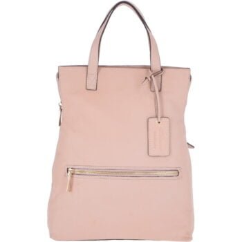'Borsa Zainetto' 2 in 1 Leather Backpack Handbag: 62237