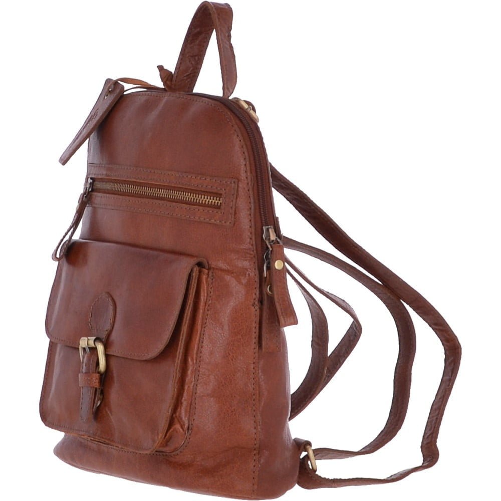 Ashwood Womens Vintage Small Vintage Leather Backpack Honey Tan - G25 ...