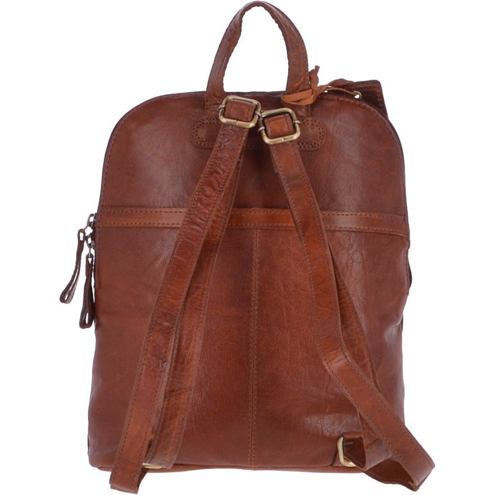Ashwood Womens Dual Function Leather Backpack/ Handbag: 62237