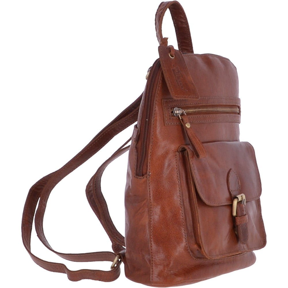 Ashwood Womens Vintage Small Vintage Leather Backpack Honey Tan - G25 ...