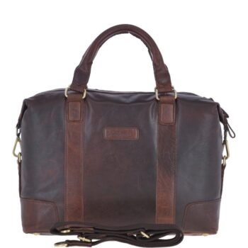 Leather Vintage Laptop Work Bag: G-34