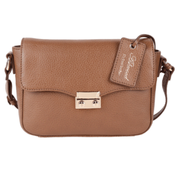 'Elegance' Leather Cross Body Bag: C-50