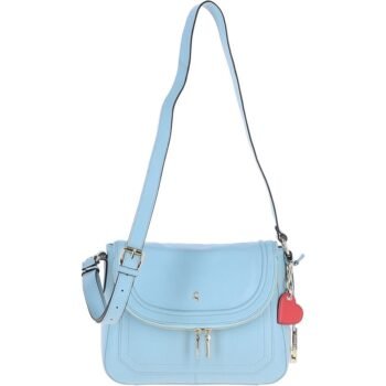 Ashwood Ladies Large Flap Over Leather Shoulder Bag: J-16