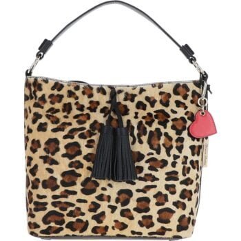 Ashwood Womens Leather Hobo Bag: J-10