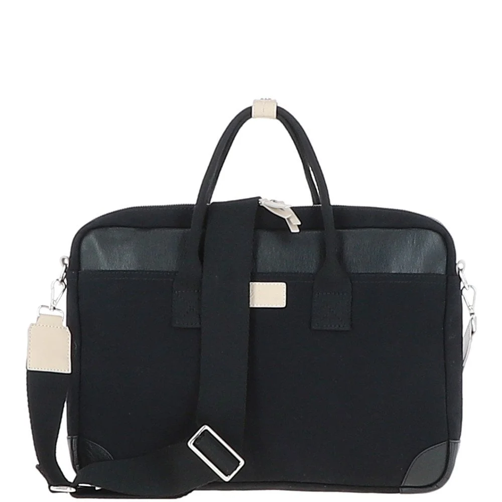 Luxury 15.5 Laptop Messenger Bag Black G1000