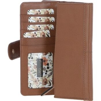 "Sherry" Large Leather Purse: S1