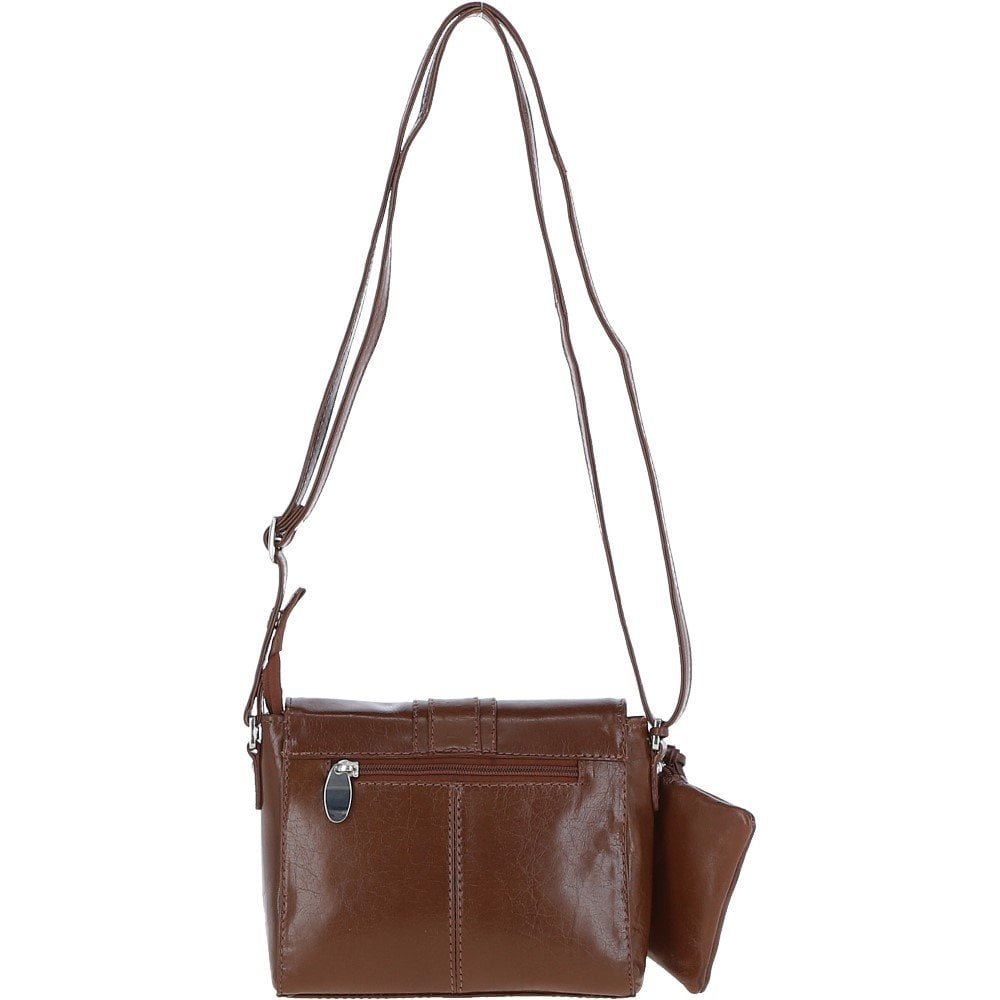 Ashwood Leather and Suede Small Cross Body Bag: 62955