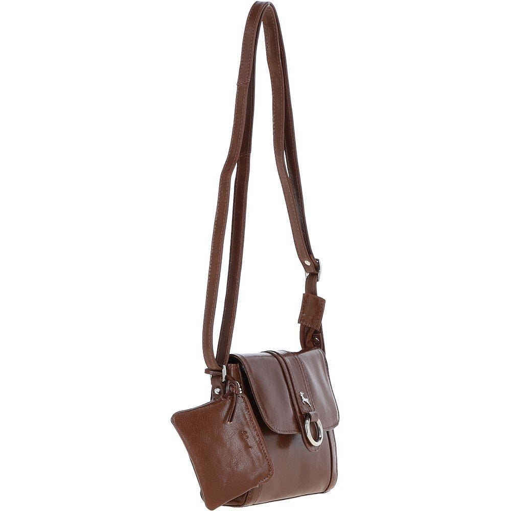 Veg Tanned Leather Crossbody Bag - The Yorkshire Handbag Company