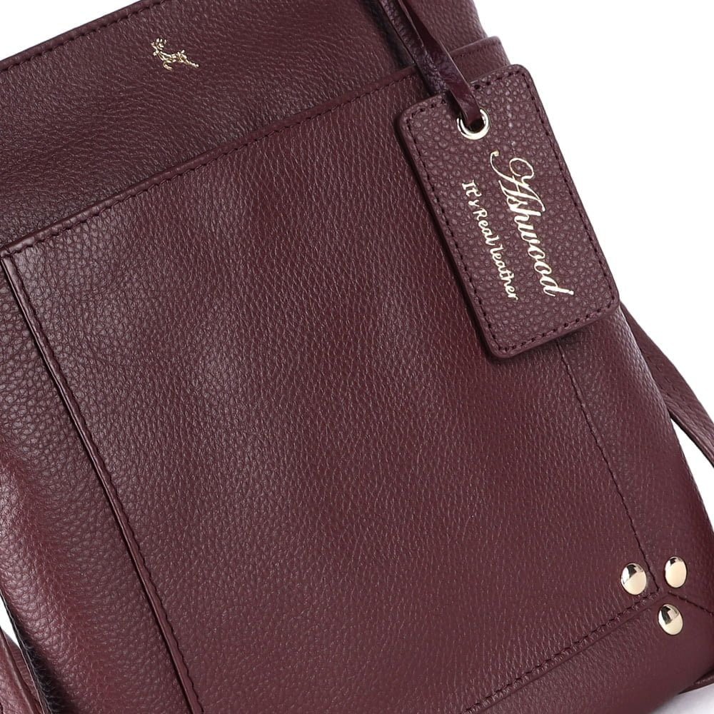 Ashwood Leather, Bags, Genuine Leather Crossbody Bag