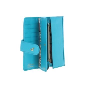 'Raffinatezza' 14 Card RFID Protected Large Leather Purse: J-53