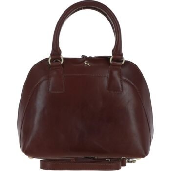 ‘Della Moda’ Vegetable Tanned Real Leather Tote Bag: V-30