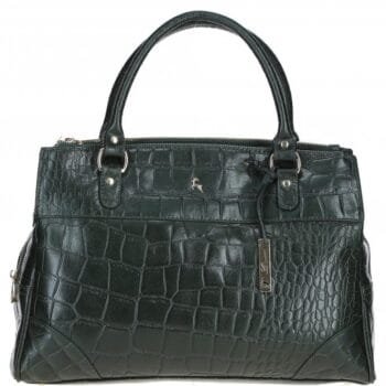 'Borsa Verniciata' Three Section Shoulder Bag: A4 Work Bag