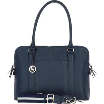 'Cuore di Cuoio' 3 Section Large Leather Handbag: X-39