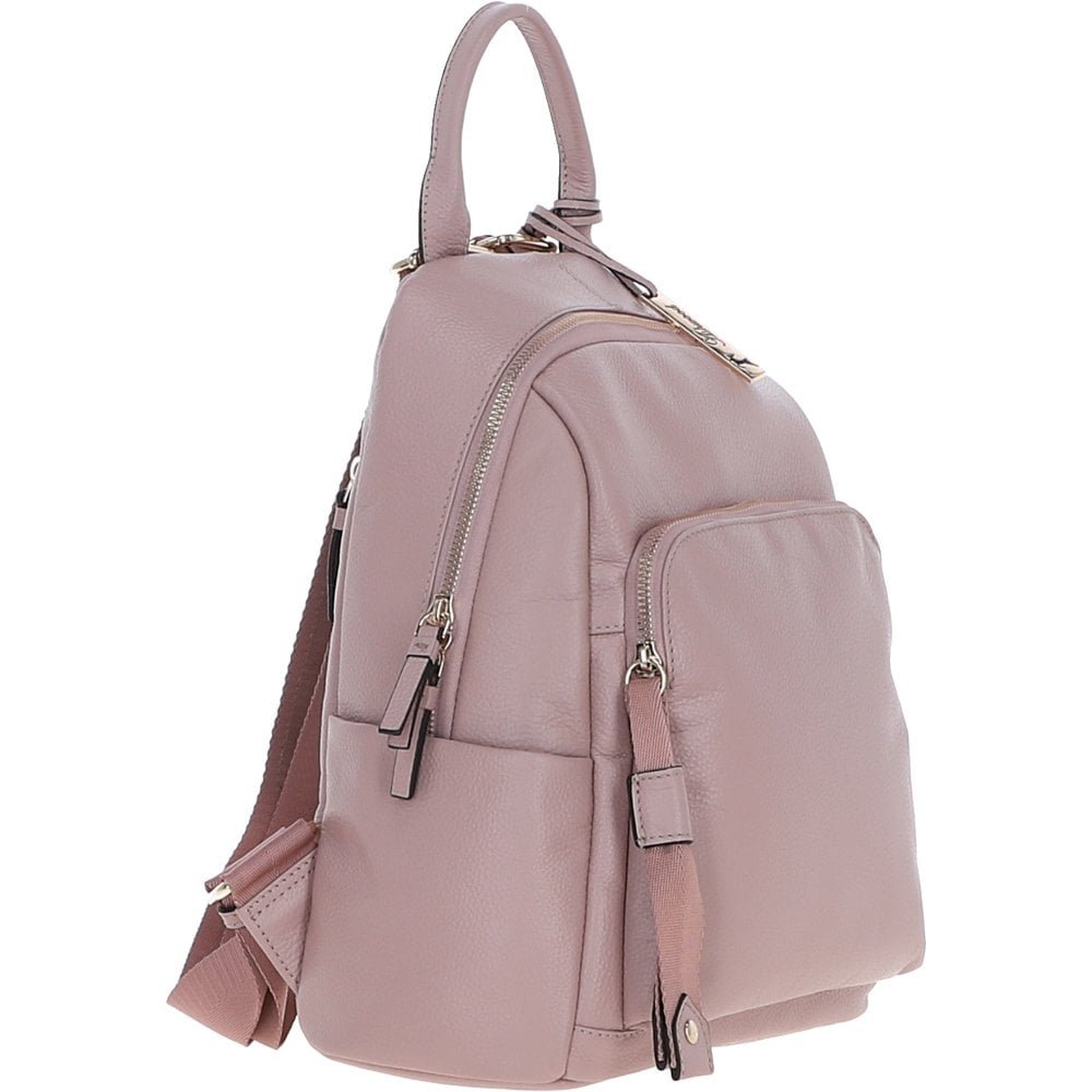 'Lusso Legato' Real Leather Backpack: X-37 Wood Rose NA from Ashwood Handbags