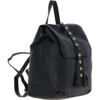 'Lorenzo' Women's Unique Leather Backpack: 61753