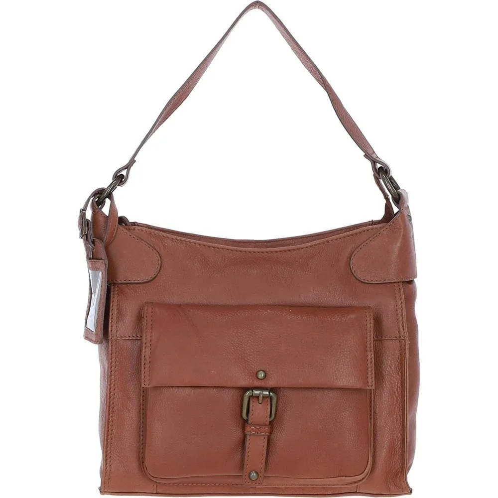 Pelle Fantasia Vintage Inspired Shoulder Bag 52752