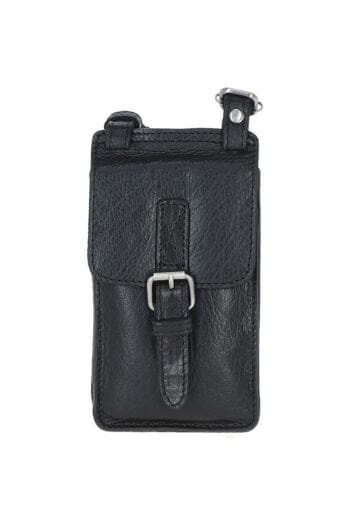 Exquisite Ashwood Leather Smartphone Bag: F-89