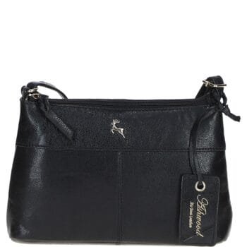 Elegant Leather Crossbody Bag: Delilah