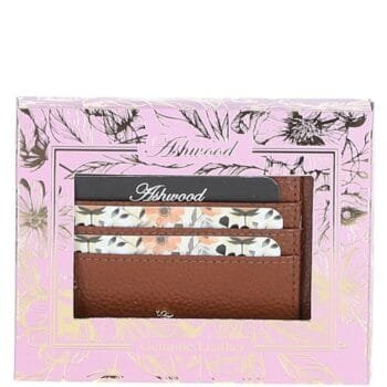 Ashwood Leather RFID Protected Purse with Zip Pocket: 31800