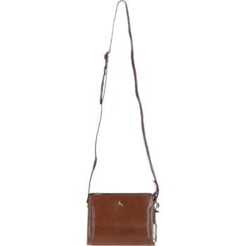 Compact Leather Shoulder Bag: 20-118