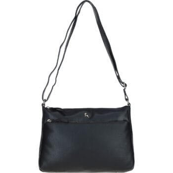 'Balmoral' Real Leather Shoulder Bag: AJ2