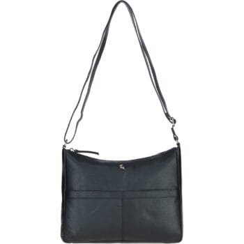 'Highgate' Real Leather Shoulder Bag: AJ4