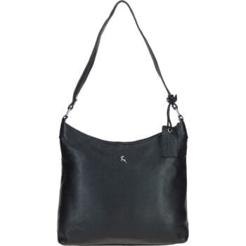 Chic Leather Shoulder Bag & Secure Zip Closure: Antrim